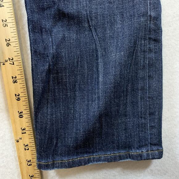Nomadtribe Havana Womens Low Rise Slim Leg Jeans Sz 27 Whiskering Medium Wash - Picture 12 of 15